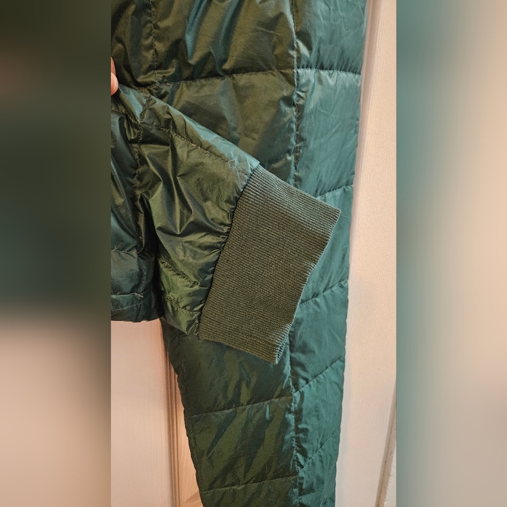 Warm Green Quilted Pants - Picture 3 of 5